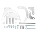 Miniatyrbilde 1 av 8: Robust og pålitelig servostyringspumpefestebrakettsett - erstatning for Chevy Big Block-motorer BBC Silver