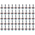 Miniatyrbild 8 av 8: Spikhuvud Stud Fint utförande Färgglad design DIY Lätt Bärbar Järnkon Spikar 10mm