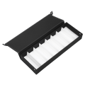 Miniatyrbillede 3 af 8: 8 Grids Støvtæt Brille Case Organizer Solbriller Opbevaringsboks Smykker Display Container