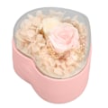 Miniatyrbilde 4 av 8: Rose Flower Box Hjerteformet Langvarig Flip Red Rose Flower Box for Valentinsdag Rosa