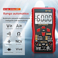 Miniatyrbilde 3 av 5: Smart Tester Mini M118A 6000 Teller Digitalt Multimeter med Lys Håndholdt Data Hold Auto Rms Transistor Meter