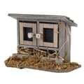 Miniatyr Trädgård Hönshus för 1/12 Dockhus Tillbehör