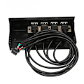 Miniatyrbillede 7 af 8: 5,25 tommer USB2.0 hub frontpanel multifunktionel 4 porte 19-pin optisk drev frontpanel til 5,25 tommer pc-computertaske