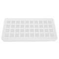 Miniatyrbilde 2 av 8: 40Grids Silikon Isbrett Firkantet Form Isbiter Maker Form DIY Kjøkkentilbehør Transparent