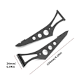 Miniatyrbillede 2 af 5: RC Bagvinge Hækspoiler Kit til 1/10 RC TT02 TT01 FWO6 LC PTG PTG2