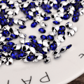 Miniatyrbillede 7 af 8: 1000 stk. 8 mm Rhinestone sølvbelagt bund akryl diamant til bryllup DIY negle skønhed dekorationRoyalblue