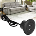 Miniatyrbillede 5 af 8: Strømstik Dobbelt USB-telefonopladningsport til Power Recliner-stol elektrisk sofa