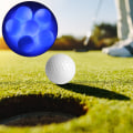 Miniatyrbillede 5 af 8: 6 STK Syntetisk gummi LED Lysende Golfbold Lys Attraktiv til Natten Dagtræning Blå