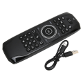 Miniatyrbilde 2 av 8: Erstatning av stemmefjernkontroll Bluetooth luftfjernkontroll for TV-boks Computer Smart TV G7BTS Bluetooth-versjon uten mottaker