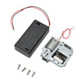 Miniatyrbillede 7 af 8: 18 noder musikalsk mekanisme Bevægelse Batteridrevet Amazing Grace DIY Clockwork Music Box for Music Box
