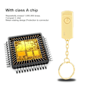 Miniatyrbillede 8 af 8: Guld Metal Roterende U Disk med USB Interface til Windows 98 / 2000 / XP / Vista / 7256G