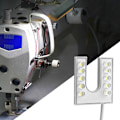 Pikkukuva 6 / 8: LED-valo joustava Hanhenkaula-lamppu magneettisella pohjalla ompelukoneelle 110-265V EU-pistoke