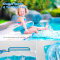 Miniatyrbillede 3 af 5: Oppustelig baby pool float med sæde - 2-delt sæt, egnet til 6-36 måneder
