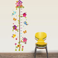 Miniatyrbild 3 av 4: Ett set med Insektsblomma Väggdekaler Mätning Tillväxtdiagram Väggdekal för Baby Barnrum Vardagsrum Väggdekor