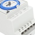Miniatyrbilde 4 av 7: SUL181D mekanisk timer 15 minutter 24 timer timer tid bryter relé 250VAC 16A-1 stk