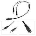 Miniatyrbillede 5 af 8: 10 stk 12V 1V2 Sikkerhedsmonitor DC Strømforsyning Splitter Adapter Connector Kabelledning