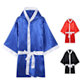 Miniatyrbillede 2 af 5: Boksekappe til unisex konkurrencetræning kickboxing uniform L blå