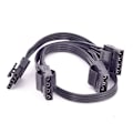 Miniatyrbillede 5 af 5: 5-pin 1 til 3 Perifer 4-pin Molex Ide 5p Psu Strømforsyningskabel egnet til V550 V650 V700 V750 V850 V1000-B8