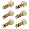 Miniatyrbillede 3 af 8: 50 stk. hætte sekskantet skrue kobber befæstigelse Hardware værktøj Industrielle forsyninger M4M4x11