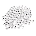 Miniatyrbilde 7 av 8: 100 stk flate ryggstens med dobbelt hulldesign, enkel å bruke, utsøkt dekorative DIY-deler for dekorasjon 10 mm