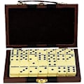 Miniatyrbilde 3 av 3: Liten format domino-spill med bæreveske - Morsomt og bærbart