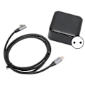 Miniatyrbilde 7 av 8: HD Multimedia Interface TV-dokk 3 i 1 4K laderdokkadapter med USB 3.0-port for Switch OLED Smartphone 100‑240V EU-plugg