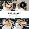 Miniatyrbillede 5 af 5: Kæledyrshjelm til hunde med ørehul - Hovedbeskyttelse til vandring, cykling og kørsel