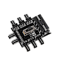 Pikkukuva 3 / 5: Pc Ide Molex 1 - 8-suuntainen jakaja jäähdytystuulettimen keskitin 3-nastainen 12 V virtapistokesovitin