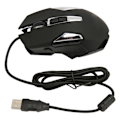 Miniatyrbillede 5 af 8: RGB Gaming Mus 7200 DPI Programmerbare Knapper Baggrundsbelysning Software Support DIY Rapid Fire Button USB Wired Game Mus Sort