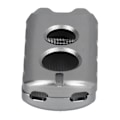 Miniatyrbillede 1 af 8: Nøglebeskyttende etui nøglering cover CNC aluminiumlegering passer til Yamaha NVX 125/155 XMAX 250 Aerox 155Grå