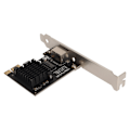 Pikkukuva 5 / 8: PCIe Ethernet -kortti 10 100 1000 2,5 Gbps RJ45-portti Wake On LAN Flow Control Gigabit Ethernet -kortti pöytätietokoneen koteloon