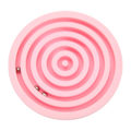 Miniatyrbillede 6 af 8: Balancerende labyrintlegetøj i lyse farver, halvcirkelformet, letvægts labyrintkuglelegetøj, hjernelege til børn, tidlig læring, pink