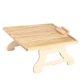 Miniatyrbillede 2 af 8: Sofa Arm Clip Bord Foldbar Træ Armlæn Clip On Bakke Bord med Telefonholder til Sofa Lænestol Rektangulær