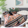 Miniatyrbilde 5 av 5: Sofateppe Dekorativt Stoldeksel Pent for Sofa, Seng, Campingteppe (180 x 260 CM)