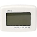Miniatyrbild 5 av 5: Digital LCD Voltmeter Panel Spänningstestare 220V AC 80-300V - EU-kontakt