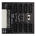 Pikkukuva 2 / 8: ATX PSU Power Board 5V 12V lähtö 24Pin - 8X 4Pin Plus 2X Voltage Indicator ATX Server Power Board for CHIA Mining