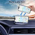 Miniatyrbillede 2 af 4: Universal Dashboard Biltelefonholder til iPhone 14 13 12 Pro Max 11 XR XS 8 7 Plus, Samsung Galaxy, Huawei, OnePlus og mere