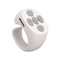Miniatyrbillede 7 af 8: Smart Ring Controller Bluetooth 5.3 Trådløs Fjernbetjening Sidevender til Tik Tok Elektronisk Bog Hvid