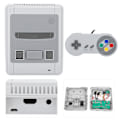 Miniatyrbillede 8 af 8: Vintage Spilkonsolboks med kablet gamepad unikt designet til Raspberry Pi 3B+/3B/2B/B+