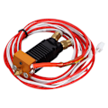 Miniatyrbillede 3 af 8: 3D-printertilbehør 2 i 1 1,75 mm 2 farver metal varmeafledningseffekt Hot End Kit