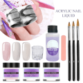 Miniatyrbild 3 av 8: Akryl Nagel Set med Pensel Akryl Pulver och Akryl Flytande Akryl Pulver Set Nail Art Manikyr Verktyg