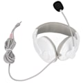 Pikkukuva 1 / 8: Somic Electronics -kuulokkeet - monitoimiset liittimet - äänipelipäähineet mikrofonilla tietokoneille ja matkapuhelimille - valkoinen