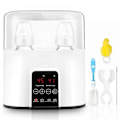 Miniatyrbilde 5 av 5: Flaskevarmer 4-i-1 Rask Baby Melkevarmer og Sterilisator med LCD/Timer, Varmer -GSL