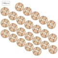 Pikkukuva 2 / 8: 14-15mm 100kpl/pussi 4-reikäiset pyöreät napit ompelutyökalut tarvikkeet käsintehdyt askartelut tee-se-itse puinen nappi246
