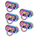 Miniatyrbilde 7 av 8: 5 stk Flip Lock Fargerik Sink Legering Oval Bull Nose Lås Bagasjelås Clamshell Lås