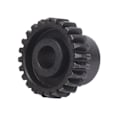 Pikkukuva 8 / 8: S4304-0006-0024 Teräs, 6 mm:n reiän halkaisija hammaspyörä, 24 hammasta, moduuli 0,8 hammaspyörän osat