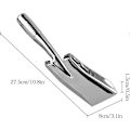 Miniatyrbilde 2 av 5: Hagespade Håndspade Rustfritt Stål Mini Spade Hagearbeid Håndverktøy For Planting, Omplanting, Luking, Graving 1 stk