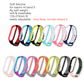Miniatyrbild 3 av 8: Silikonarmbandsersättning för Xiaomi Mi Band 5 Justerbart armband för Xiaomi Mi Band 5 NFC