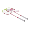 Miniatyrbild 6 av 8: 2 Badmintonracketar för spelare, lätta racketar i kolfiber för vuxna med bärväska