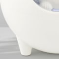 Miniatyrbillede 4 af 5: Natlys Bluetooth-højttaler, bærbar, kraftig lyd, sød, smart Bluetooth-højttaler til soveværelse, hvid 3.0 HD